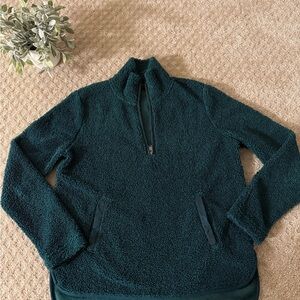 Banana Republic Sherpa Fleece Half-Zip Pullover – XS